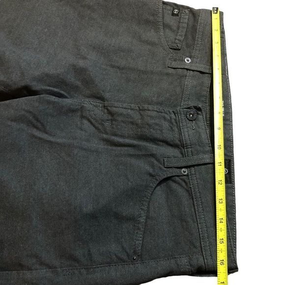 ag adriano goldschmied tellis 32 modern slim gray inseam 28 cotton blend - Picture 3 of 8